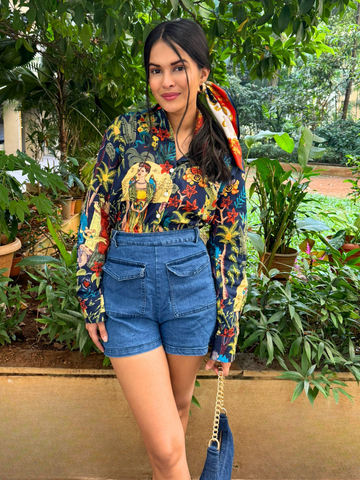 Printed Cotton Shirt