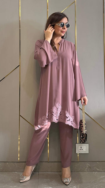 Paster Pink - Zoya Co-ord Set