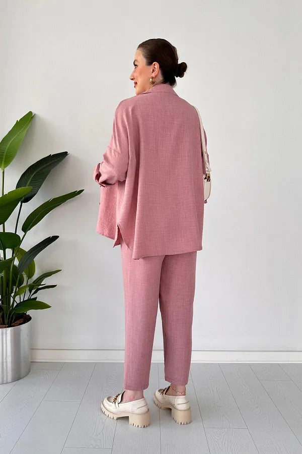 Baby Pink - Women’s Light Irish Cord Set