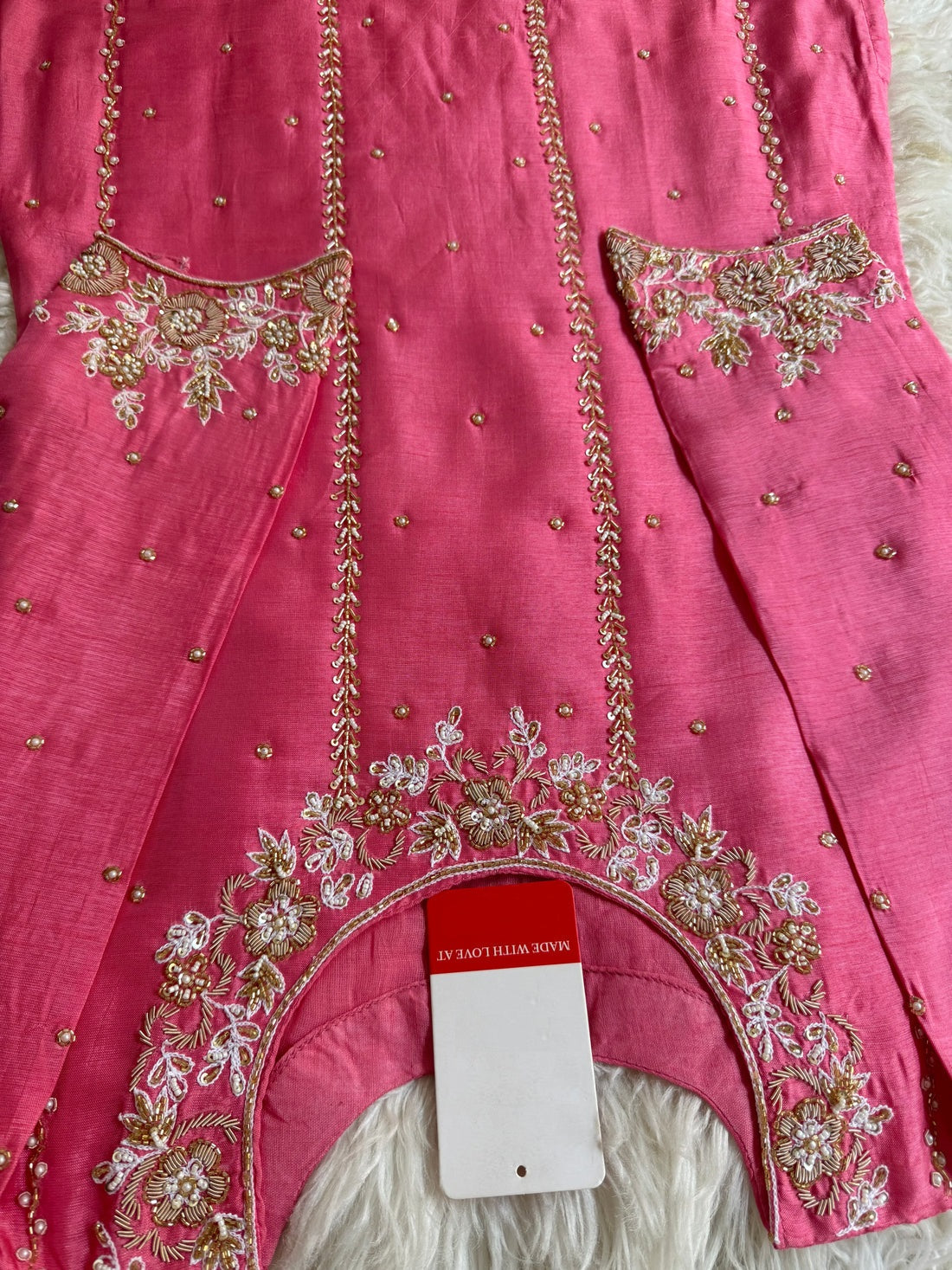 Embroidered kurta bottom with dupatta