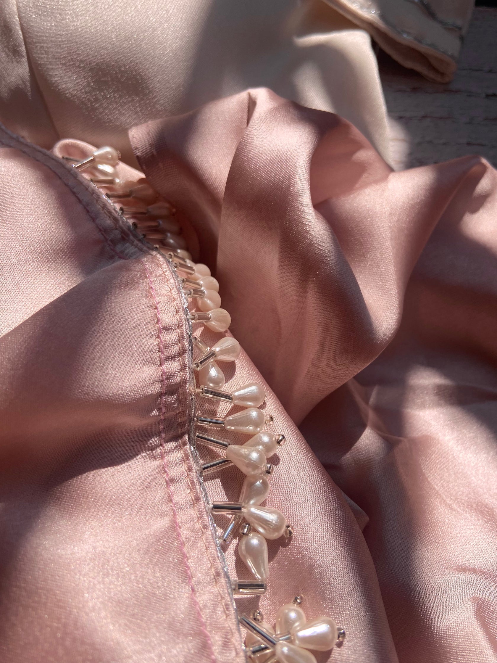 Pre-Draped Rosa Satin Saree