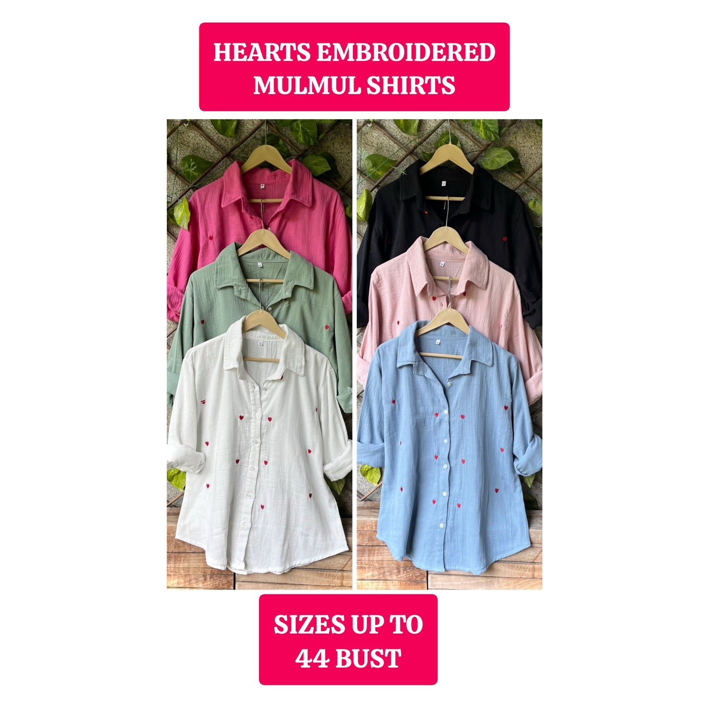 pure Soft mulmul Cotton Summer Wear shirt