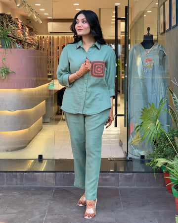 Soft Mul Cotton Designer cord set
