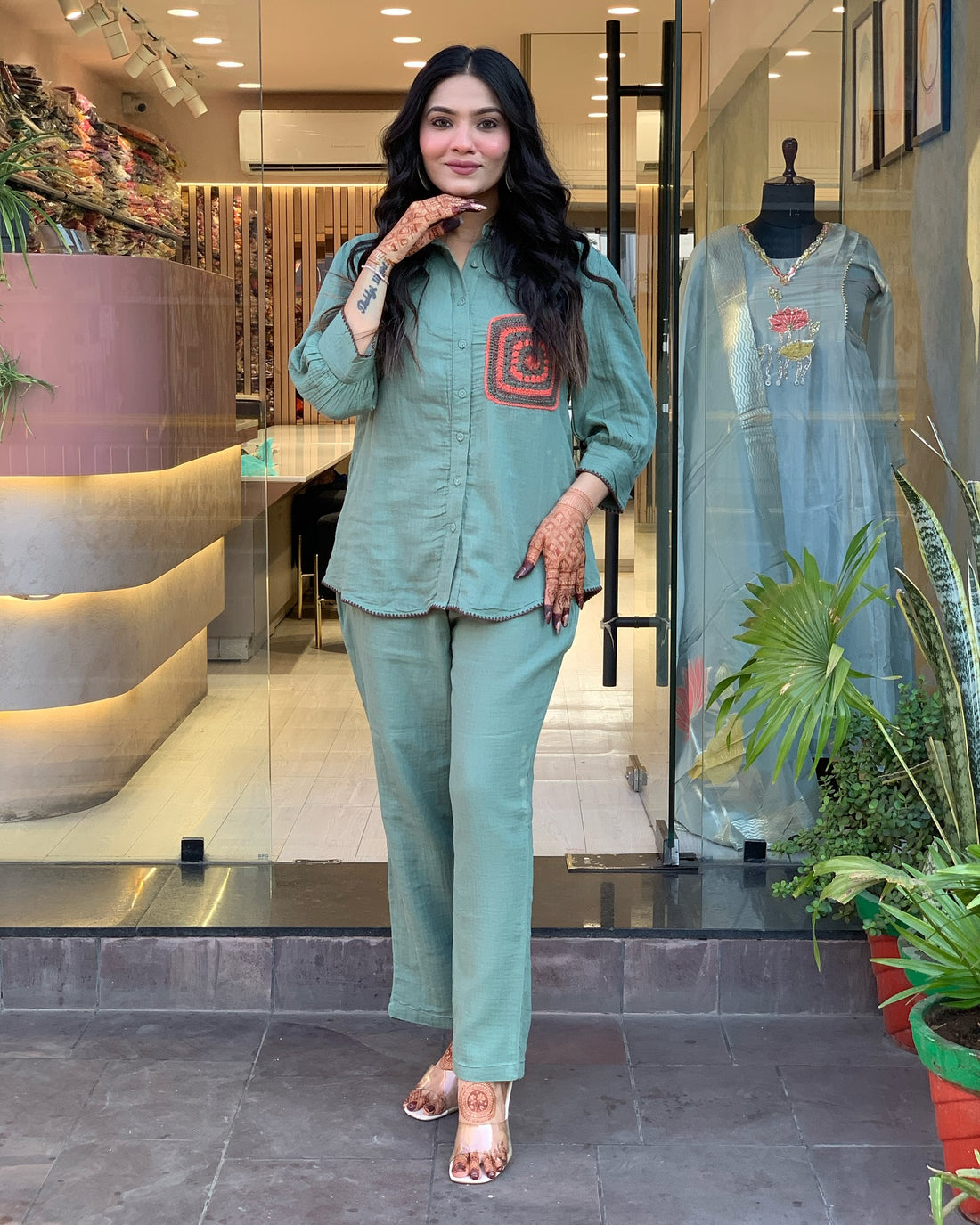 Soft Mul Cotton Designer cord set