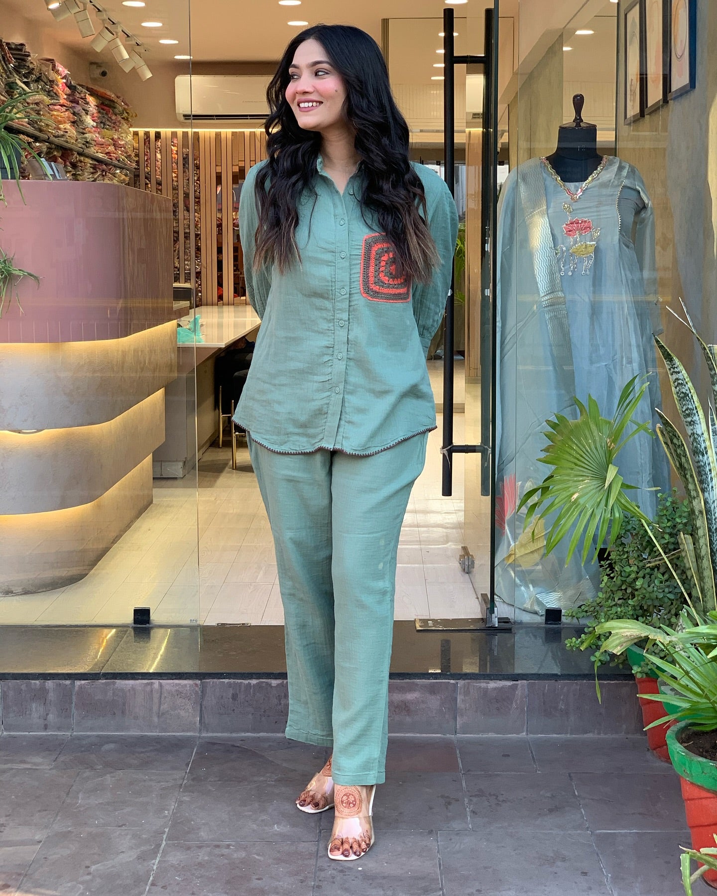 Soft Mul Cotton Designer cord set