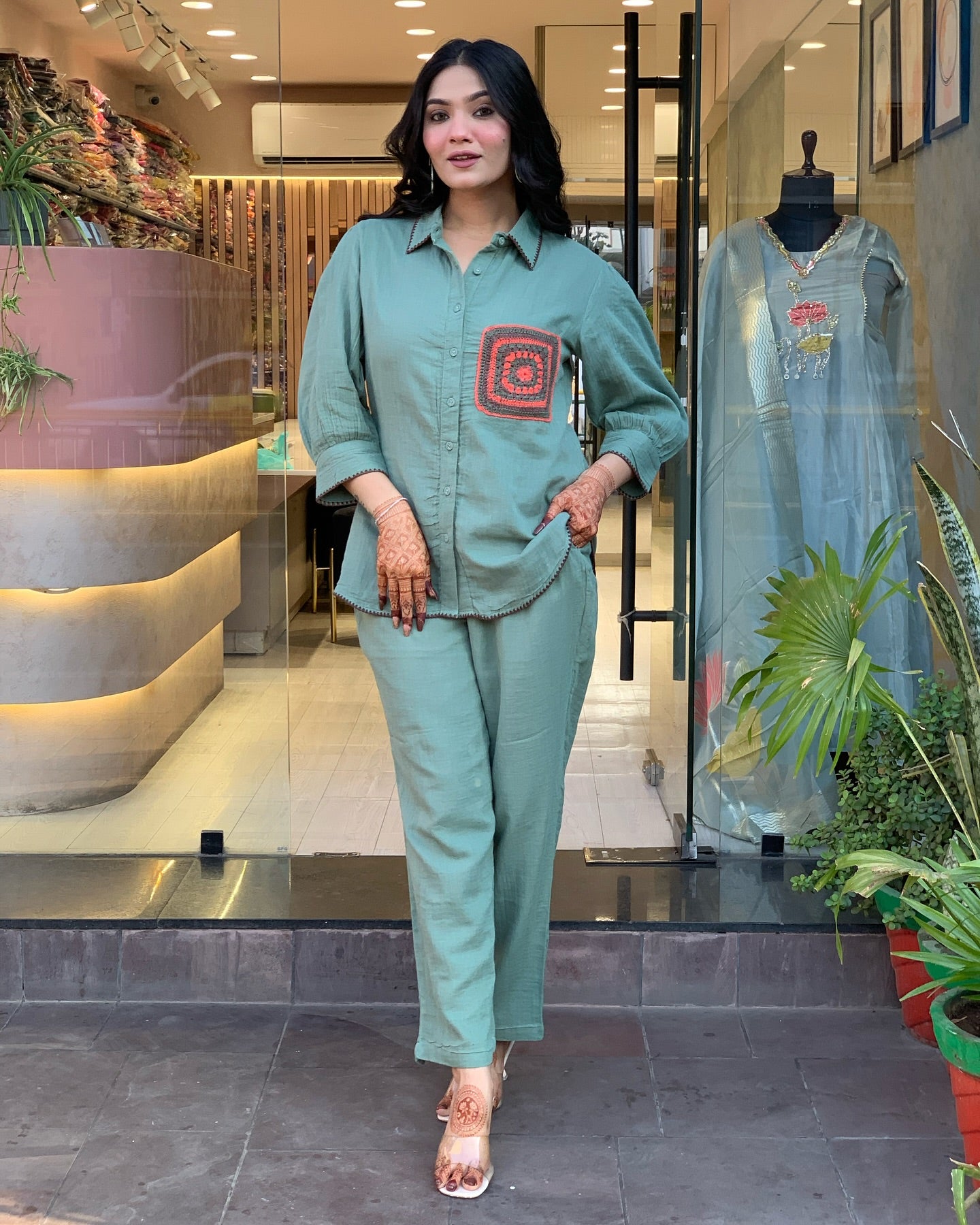 Soft Mul Cotton Designer cord set