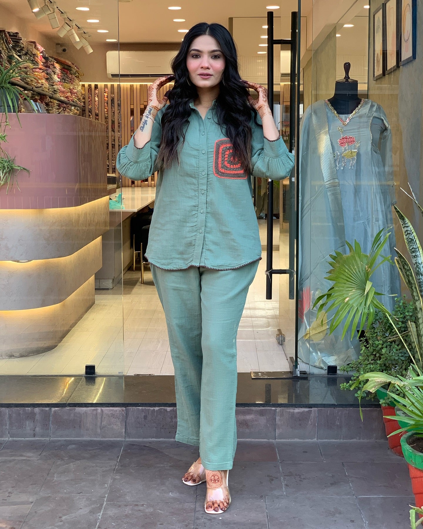 Soft Mul Cotton Designer cord set