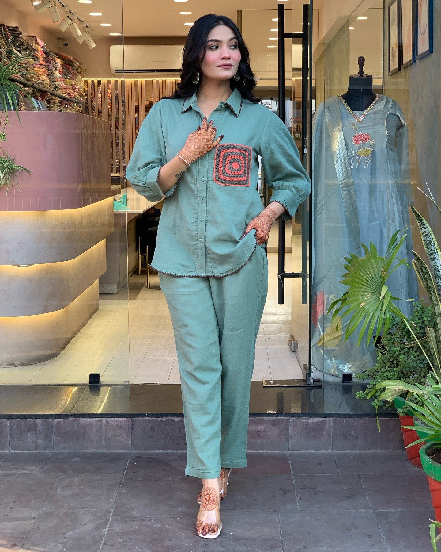 Soft Mul Cotton Designer cord set