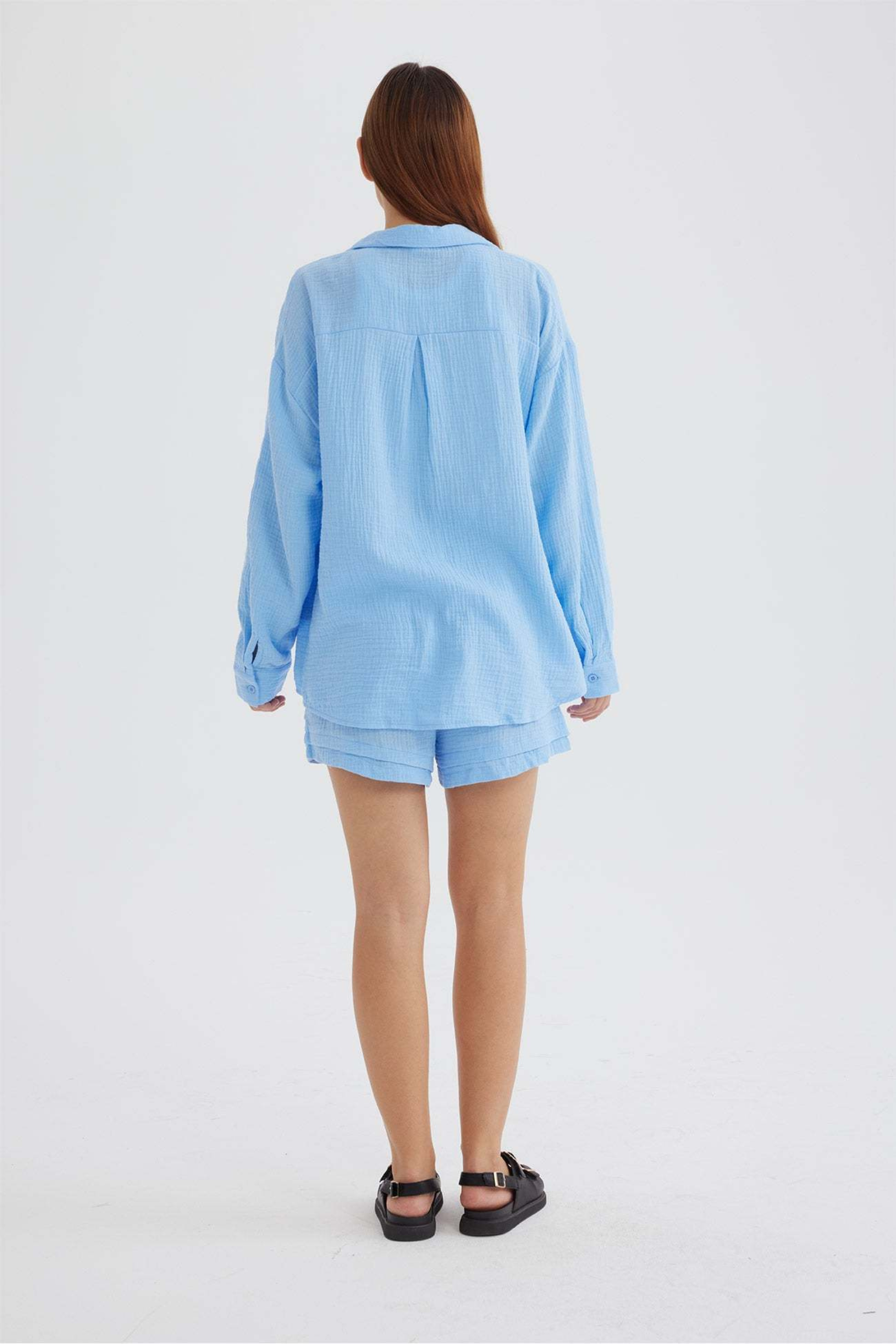 Sky - Women’s Cotton Two-Piece Set