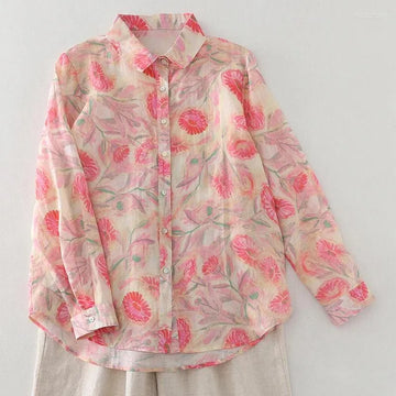 Pure Cotton Printed Full Sleeve Casual Shirt