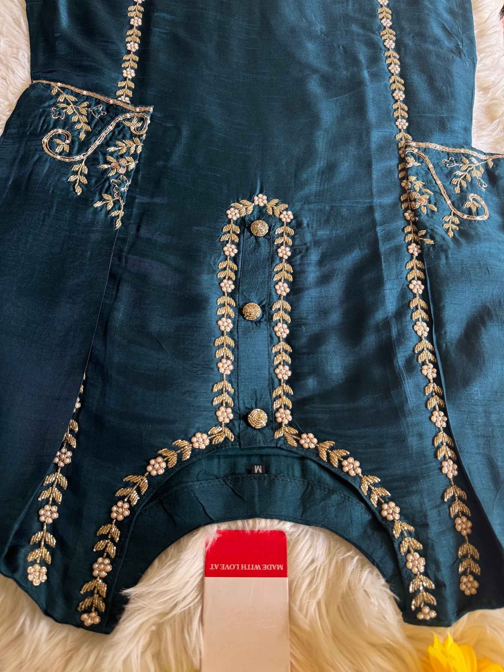 Embroidered kurta Bottom with dupatta