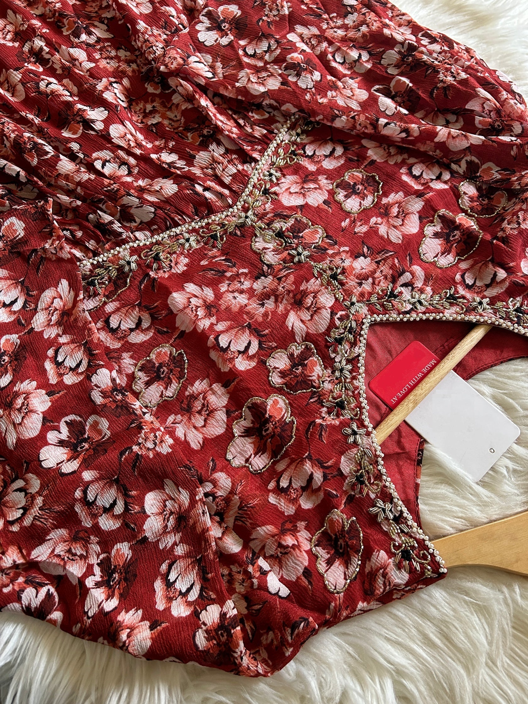 Alia style naira Cut kurti Pant With chiffon Dupatta