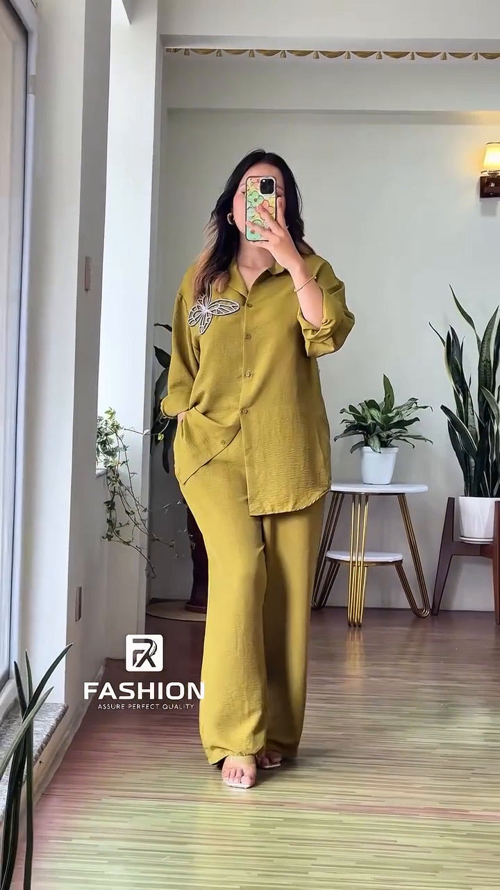 Rihana Luxury 2-Piece Coord Set – Boutique Quality