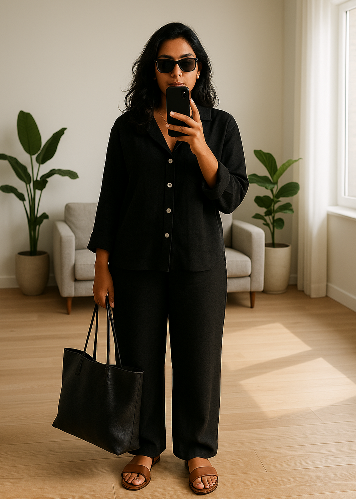 Chic lycra Co-ord Set for Women