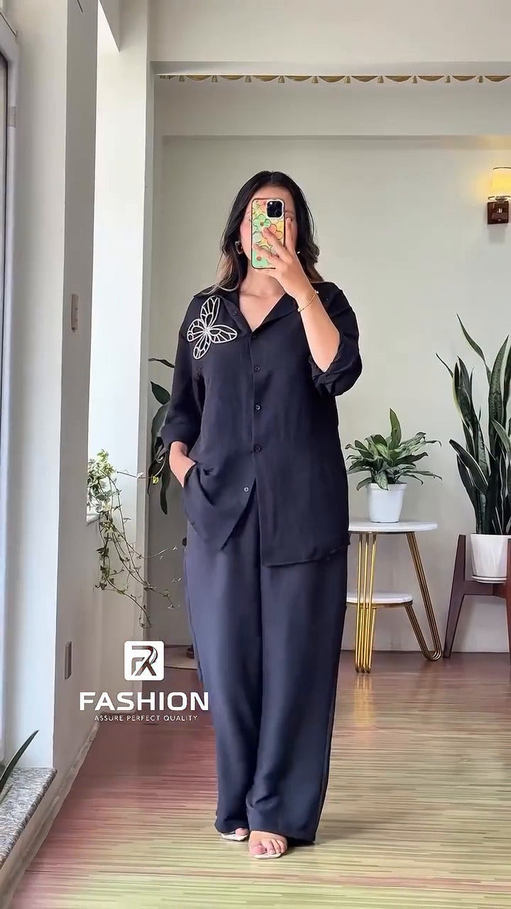 Rihana Luxury 2-Piece Coord Set – Boutique Quality