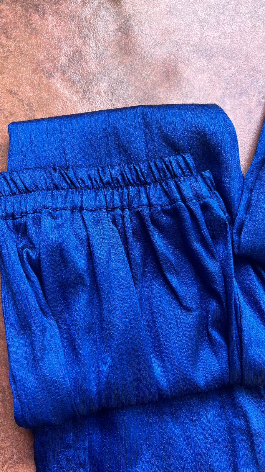 Soft Silk Hand Worked 2 Piece Kurti / Coord Set
