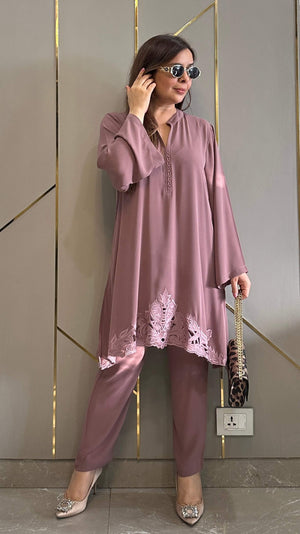 Paster Pink - Zoya Co-ord Set