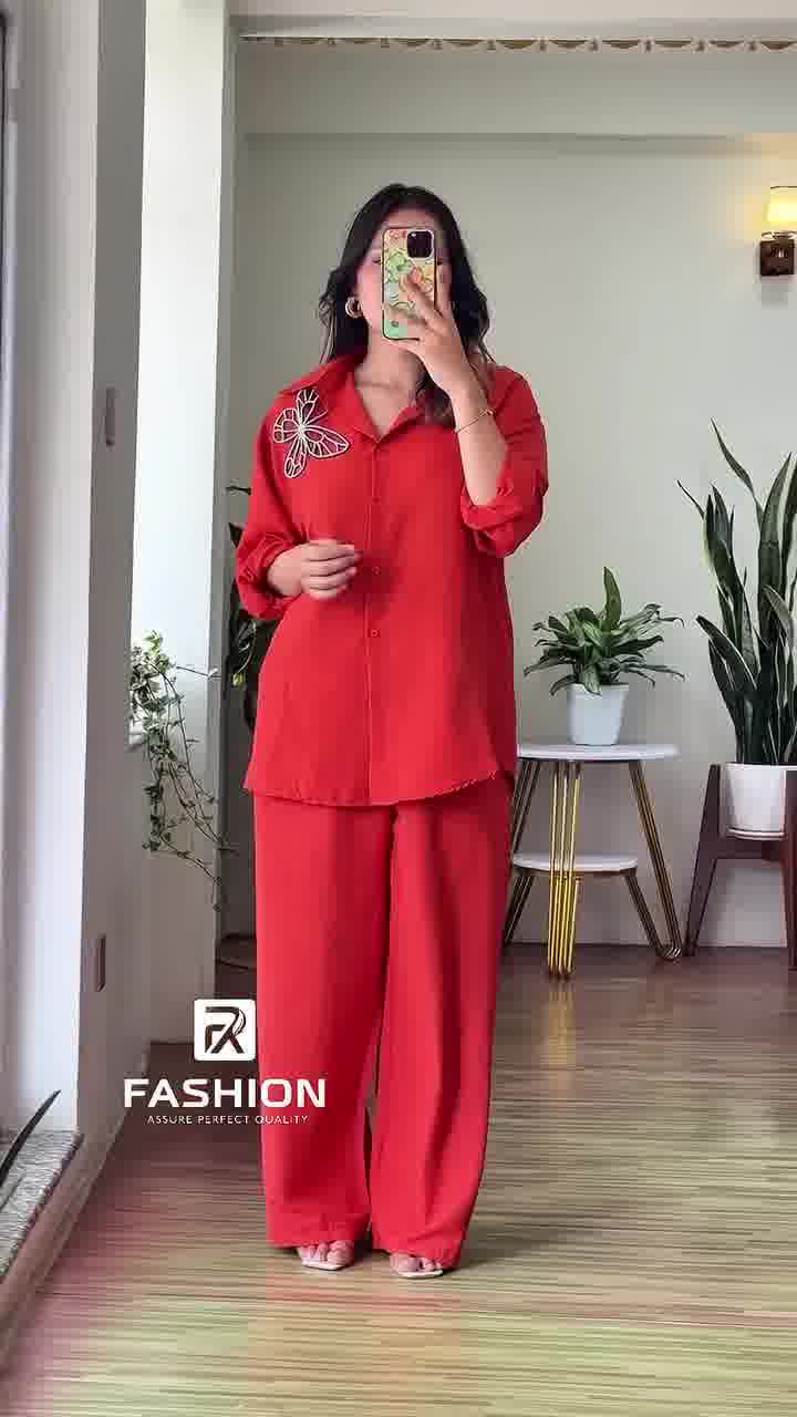 Rihana Luxury 2-Piece Coord Set – Boutique Quality