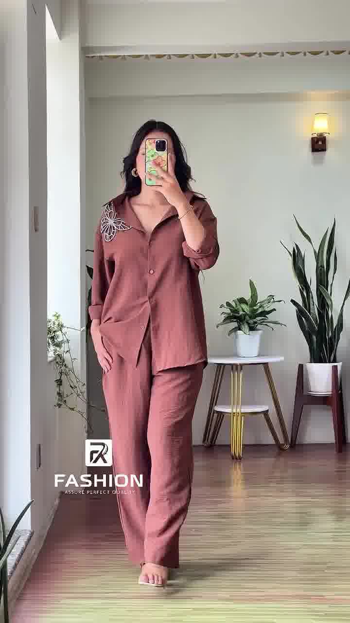 Rihana Luxury 2-Piece Coord Set – Boutique Quality