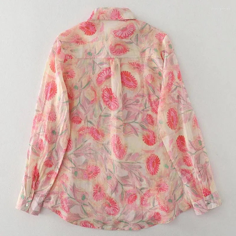 Pure Cotton Printed Full Sleeve Casual Shirt