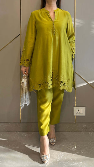 Green Ochre - Zoya Co-ord Set