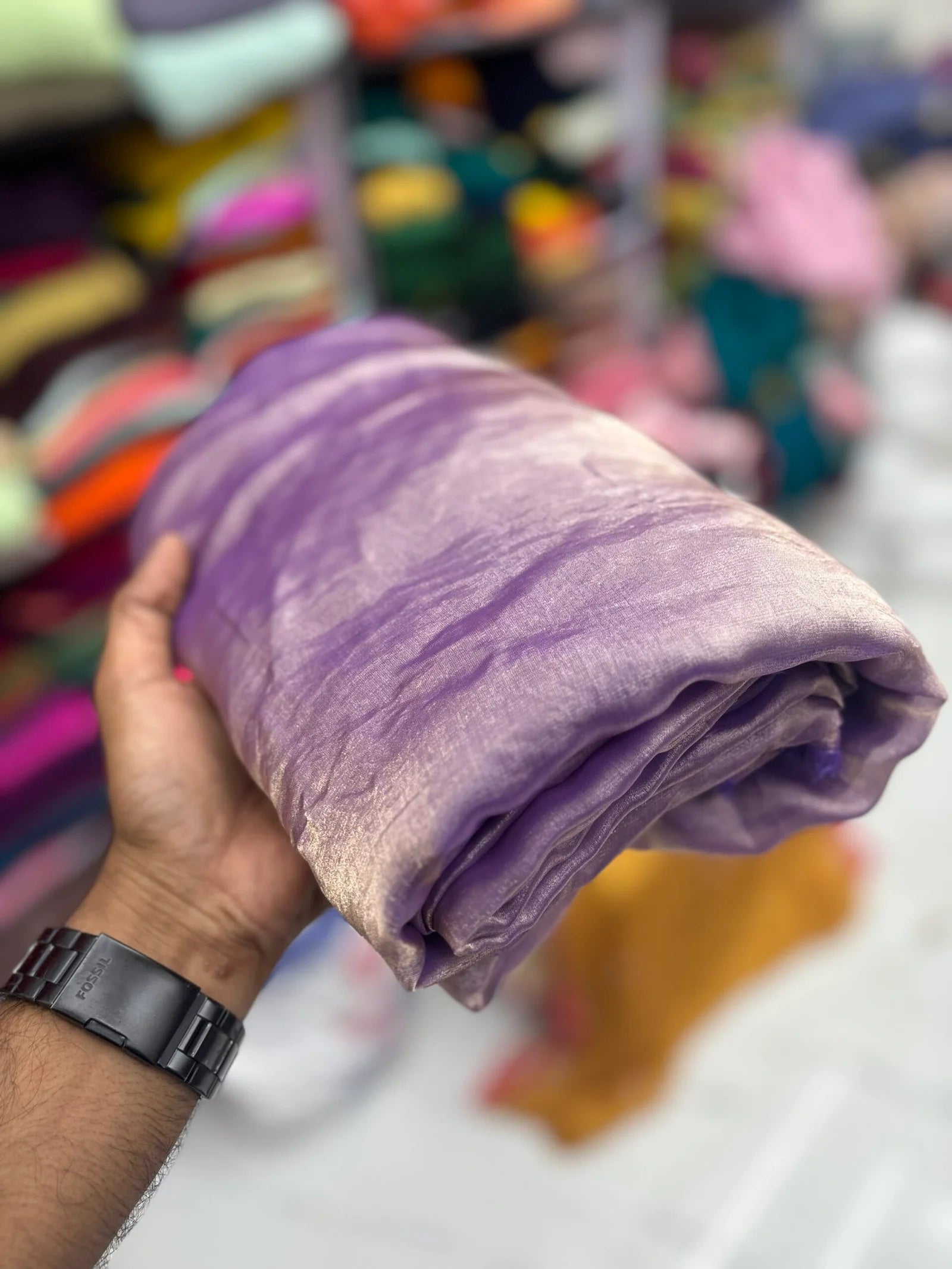 Pure space silk Saree